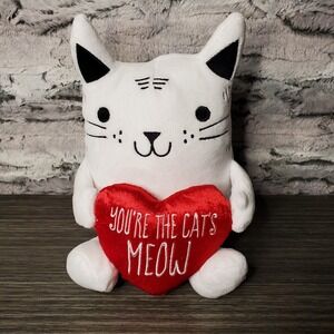 EUC Burton + Burton Cat Plush Stuffed Animal Valentine's Cat's Meow Discontinued